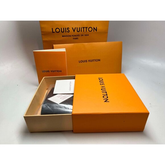 Louis Vuitton Slender Wallet Material Monogram Eclipse 62294 (Still in Box, Rea - Picture 3 of 9